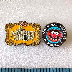💚4/$10💚The Muppet Show & Animal Pin Set